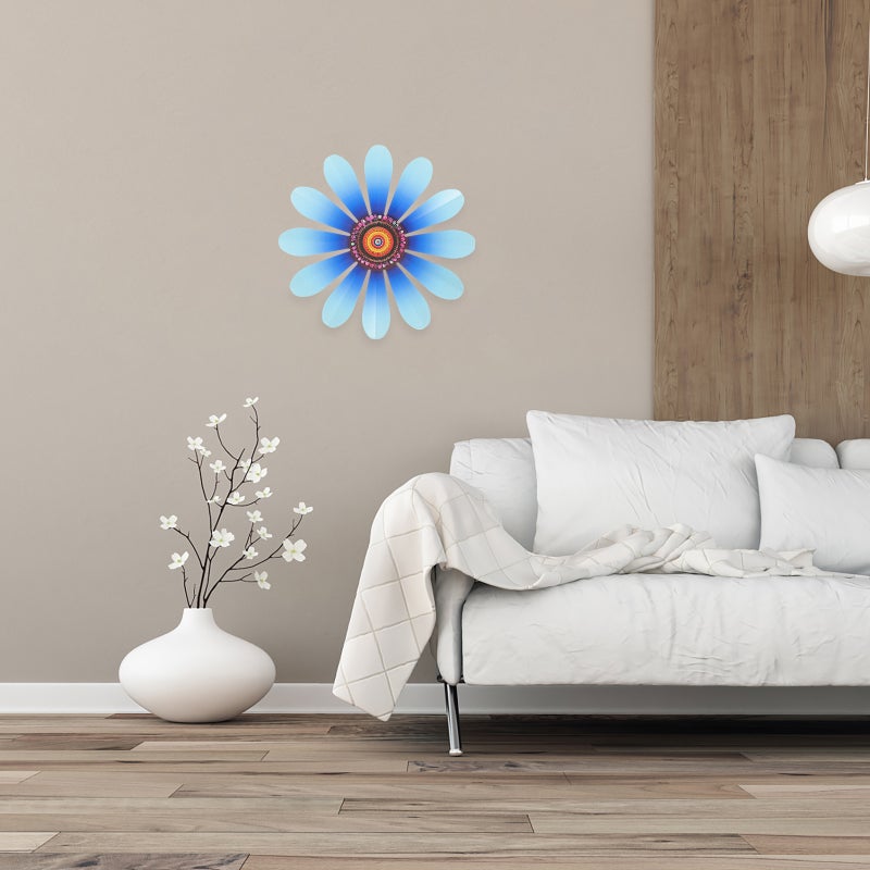 Metal Flower Ornament Metal Flower Decor Wall Flower Decor Metal Flower Decoration - Image 4