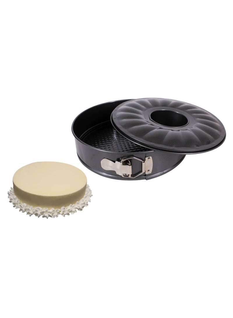 Non-Stick Round Cake Mould Black - Image 1