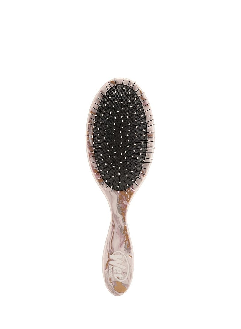 Wet Brush Wet Brush Original Detangling Brush - Metallic Bronze Marble - All Hair Types - Ultra-Soft IntelliFlex Detangler Bristles Glide Through Tangles with Ease - Pain-Free Comb for Men, Women, Boys & Girls - Image 1