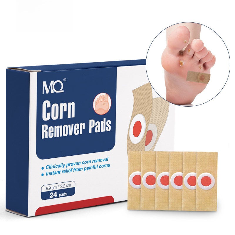 24 Patches/Box Mq Cross-Border Foot Patches Corn Remover Pads Foot Patches One Piece Drop Shipping Chicken Patch(24 stickers/box) - Image 1