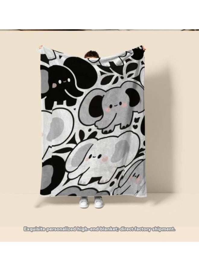 general Baby and children's cartoon flannel thin blanket (warm and comfortable, suitable for sleep, game use) 70cm*100cm - 56 - Image 2