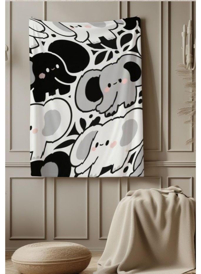 general Baby and children's cartoon flannel thin blanket (warm and comfortable, suitable for sleep, game use) 70cm*100cm - 56 - Image 3