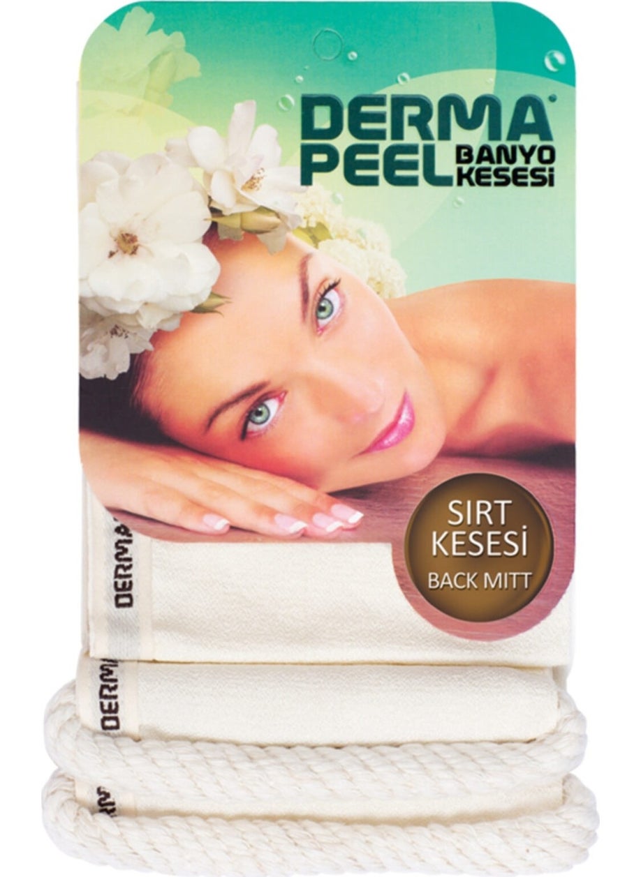 Dermapeel Back Scrub + Pink Touch Facial Scrub Set  - Image 4