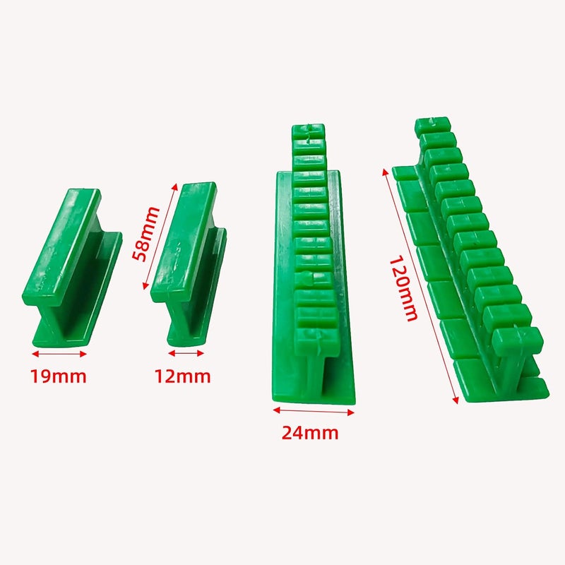 CYGOODS Consumables Car Dent Pulling Glue Nylon Tabs, Dent Repair Tools, for Auto Paintless Repair Slide Hammer Puller, Long Damage Removal Tool Set -16pcs Nylon Glue Tabs - Image 3