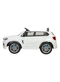 Lovely Baby Lovely Baby 12V Electric Ride On Powered Riding Car For Kids LB 6661EL Roadster Motorized Toy Car with Remote Control Eva Wheels LED Lights & Music White  - Image 3