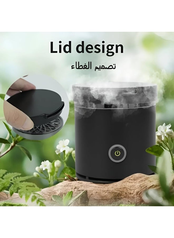 بخور مبخرة كهربائية قابلة لإعادة الشحن تعمل عبر USB ومبخرة كهربائية للسيارة - Image 4