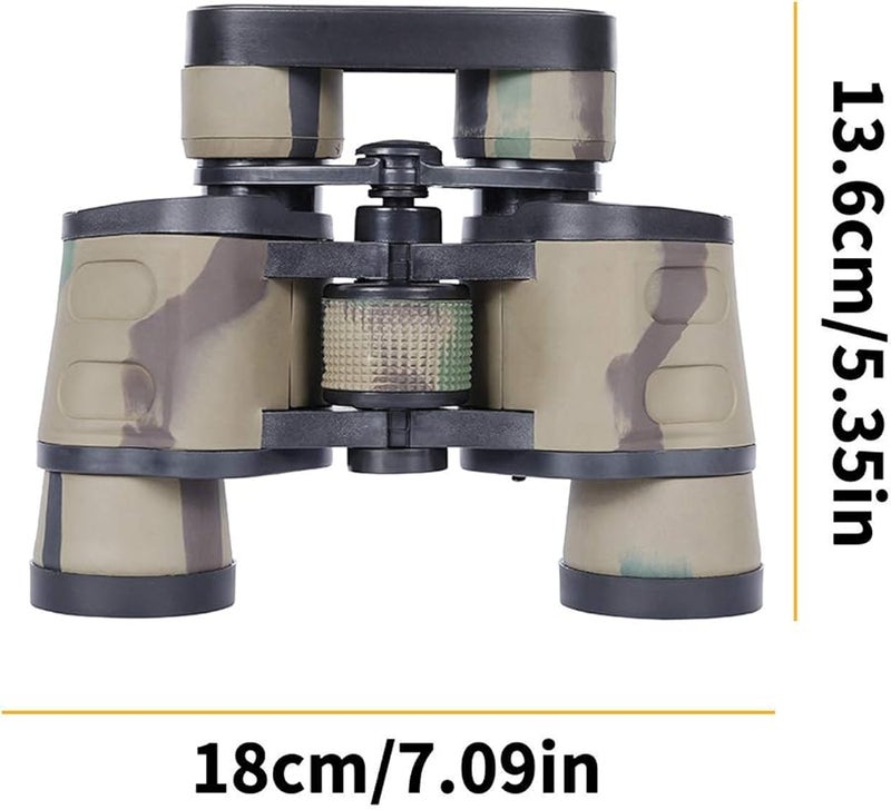 Brown 8x40 Binoculars For Adults Outdoor Bird Watching Hiking Travel Astronomy - Image 3