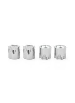 4PCS Aluminium Wheel Rim Center Cap M4 Nut Replacement for TRAX4 TRAX6 SCX10 90046 Redcat Gen8 Tamiya MST CFX VS4-10 1/10 Remote Control Crawler