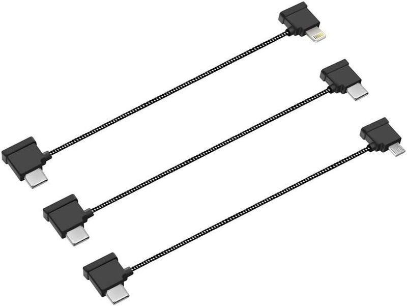 Xmipbs Xmipbs Mavic Air 2 Accessories Controller Cable iOS Transfer Line for DJI Mavic Air 2 Fits iOS i Pad  - Image 2