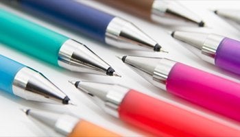 Stationery JP Pilot juice up 03 Retractable Gel Ink Pen, Hyper Fine Point 0.3mm, Blue Ink, 5-Pack, Sticky Notes Value Set - Image 4