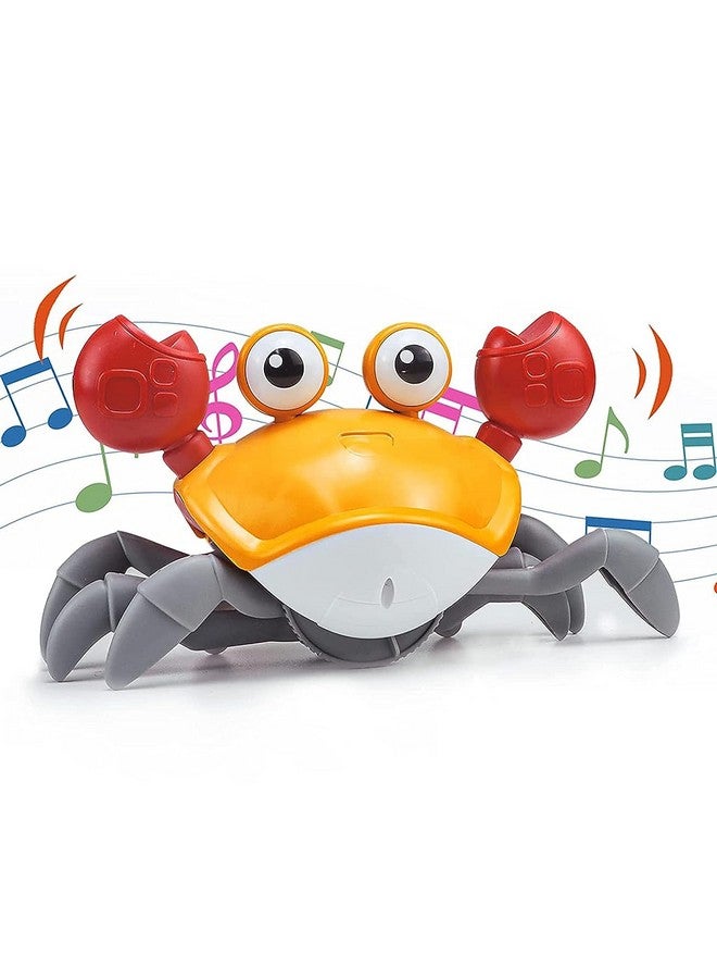 Magicwand Musical,Crawling Tummy Time Crab for Toddlers & Kids with Music 【Pack of 1】【Colors As Per Stock】 - Image 1