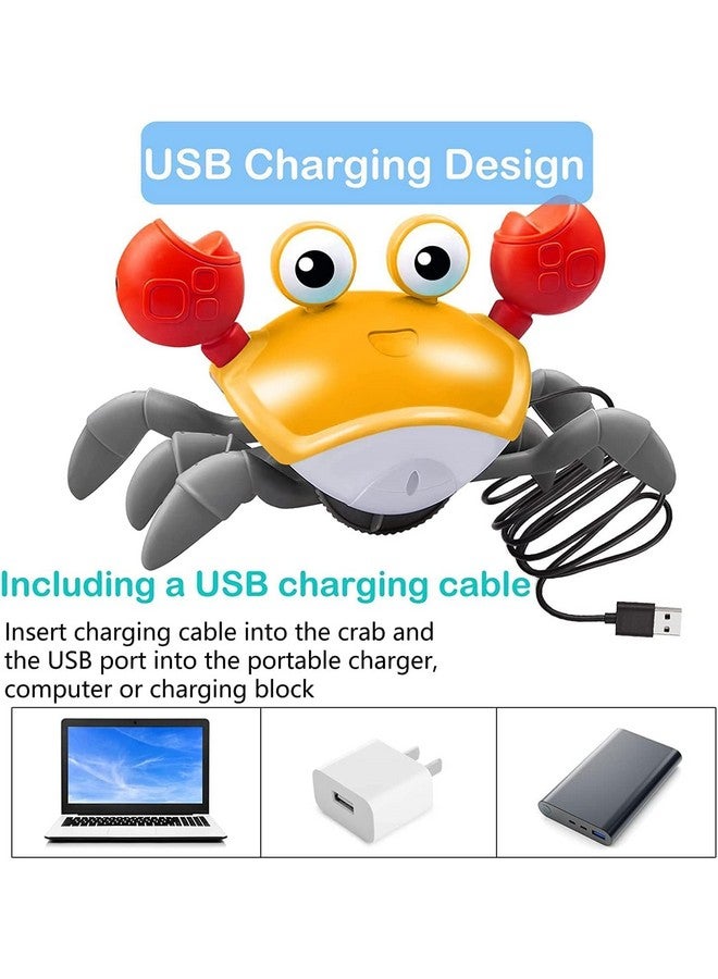 Magicwand Musical,Crawling Tummy Time Crab for Toddlers & Kids with Music 【Pack of 1】【Colors As Per Stock】 - Image 4