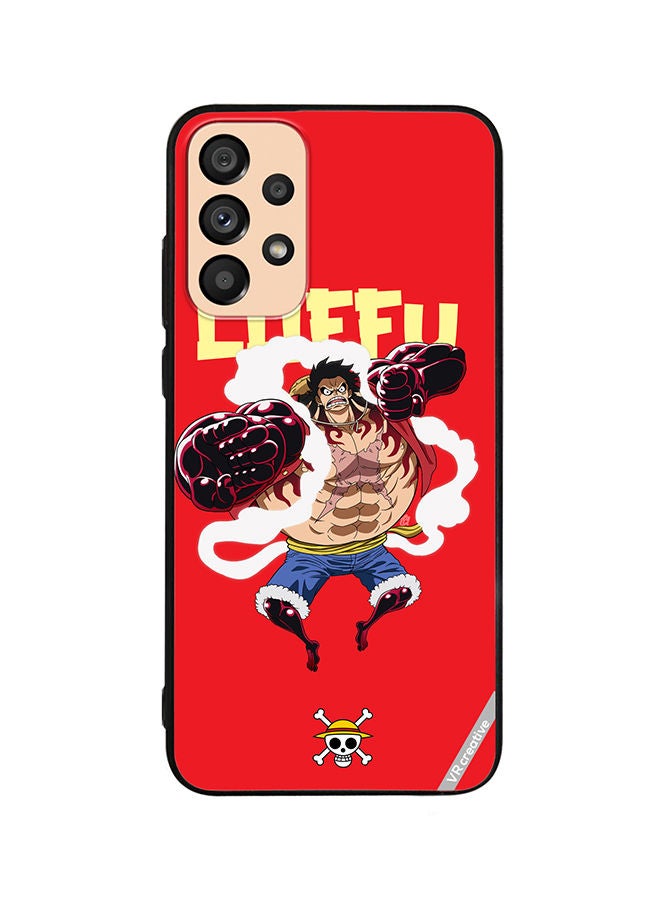 VR CREATIVE Protective Case Cover For Samsung Galaxy A33 5G Luffy Design Multicolour - Image 1