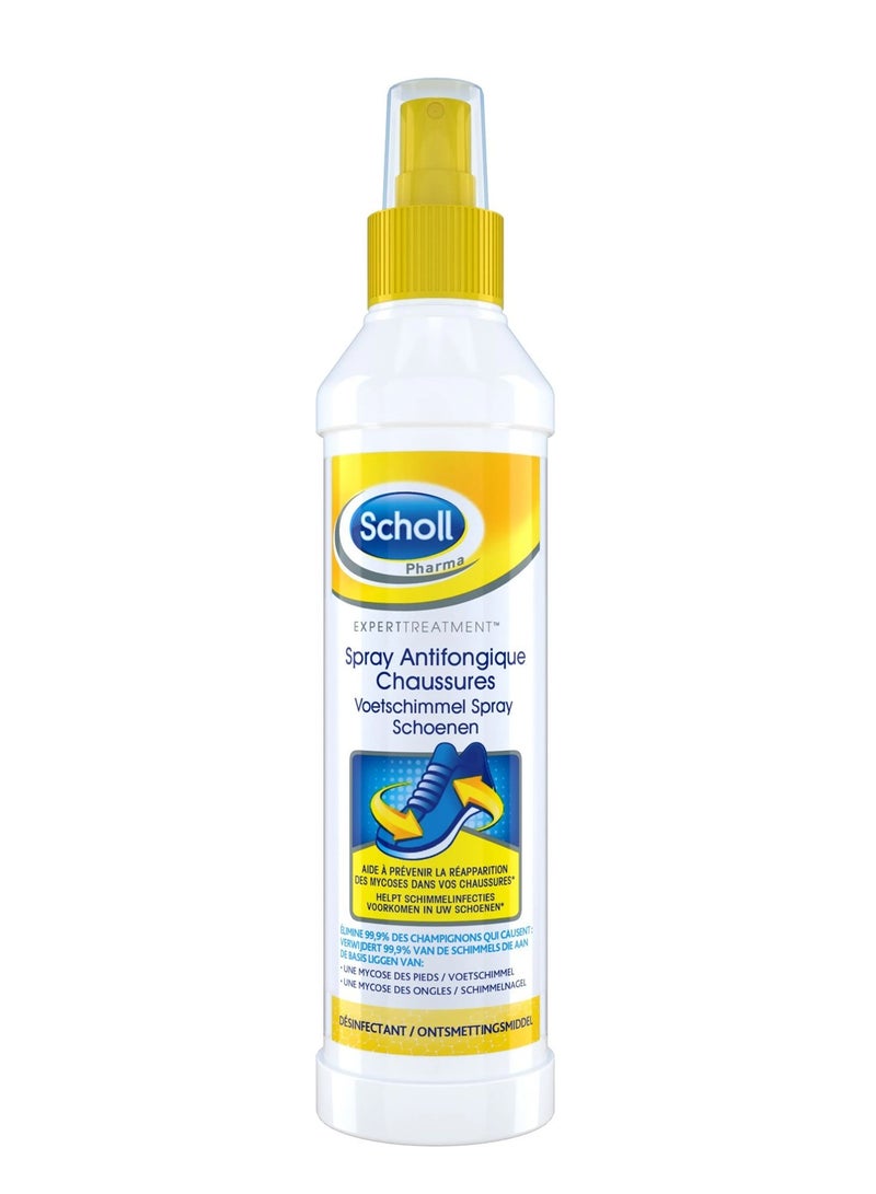 Scholl Spray Antifongique Chaussures 150ml Expert Treatment Scholl