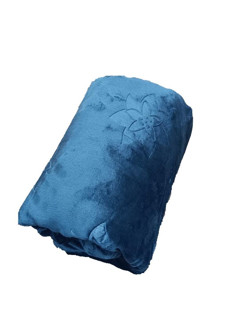 GB Embossed Design  for All Season Roll Blanket for  Throw  Sofa & Bed Comfortable and Soft - Image 3