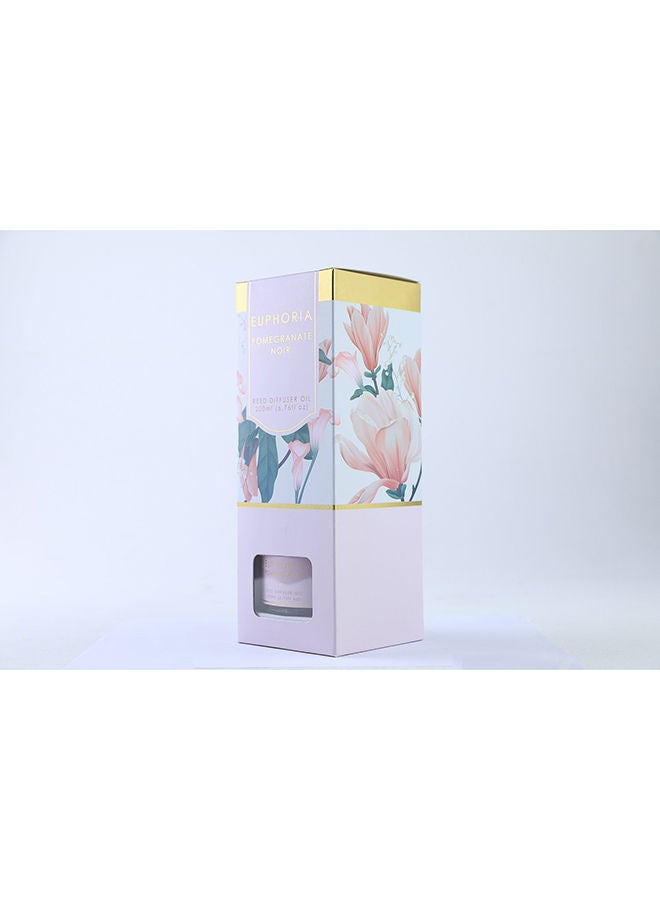 Pan Home Euphoria Pomegranate Noir Reed Diffuser 200ml Clear - Image 4