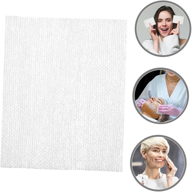 240 قطعة من وسادات القطن المطاطية للوجه لإزالة المكياج والتقشير للاستخدام الجاف والرطب - Image 3