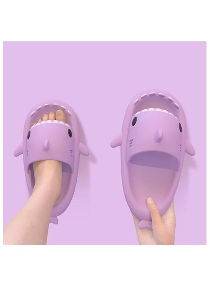 YOMA Shark Slippers Non-Slip Flat for Adult and kids Sandals Soft and Comfortable Slippers for Outdoors or Indoors  - Image 3