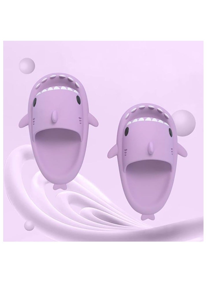 YOMA Shark Slippers Non-Slip Flat for Adult and kids Sandals Soft and Comfortable Slippers for Outdoors or Indoors  - Image 2