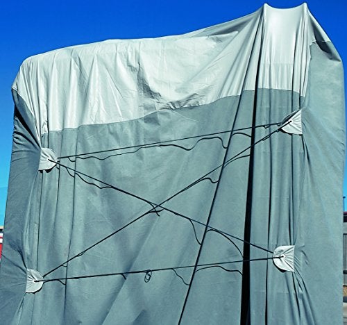 ADCO 46004 SFS Aqua-Shed Bumper-Pull Horse Trailer Cover - 14'1" to 16' - Image 3