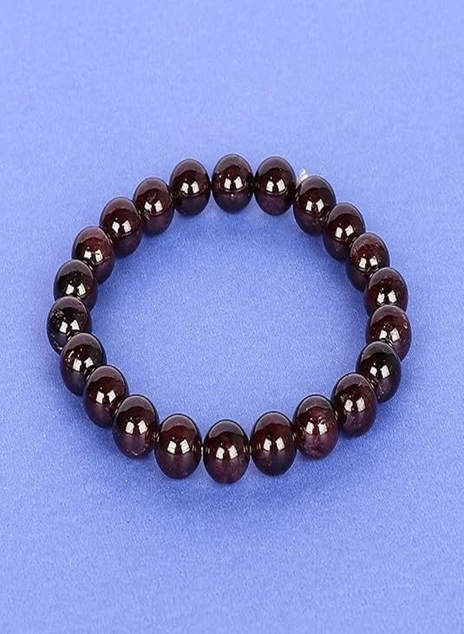 Agatesvibe سوار أغاتسفايب الأصلي من حجر العقيق الكريستالي للرجال والنساء - خرز من الأحجار الكريمة الطبيعية العلاجية 8 مم للنجاح والثقة وجذب الثروة وتوازن طاقة الشاكرا والتأمل والحماية الروحية (عبوة من قطعة واحدة) - Image 2