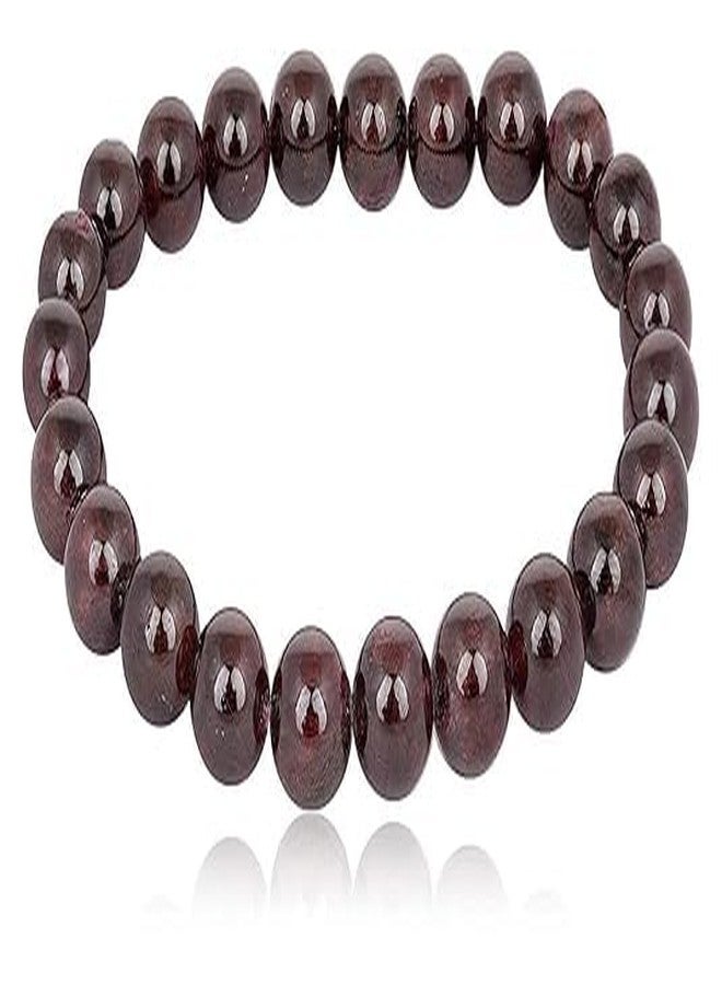 Agatesvibe سوار أغاتسفايب الأصلي من حجر العقيق الكريستالي للرجال والنساء - خرز من الأحجار الكريمة الطبيعية العلاجية 8 مم للنجاح والثقة وجذب الثروة وتوازن طاقة الشاكرا والتأمل والحماية الروحية (عبوة من قطعة واحدة) - Image 3