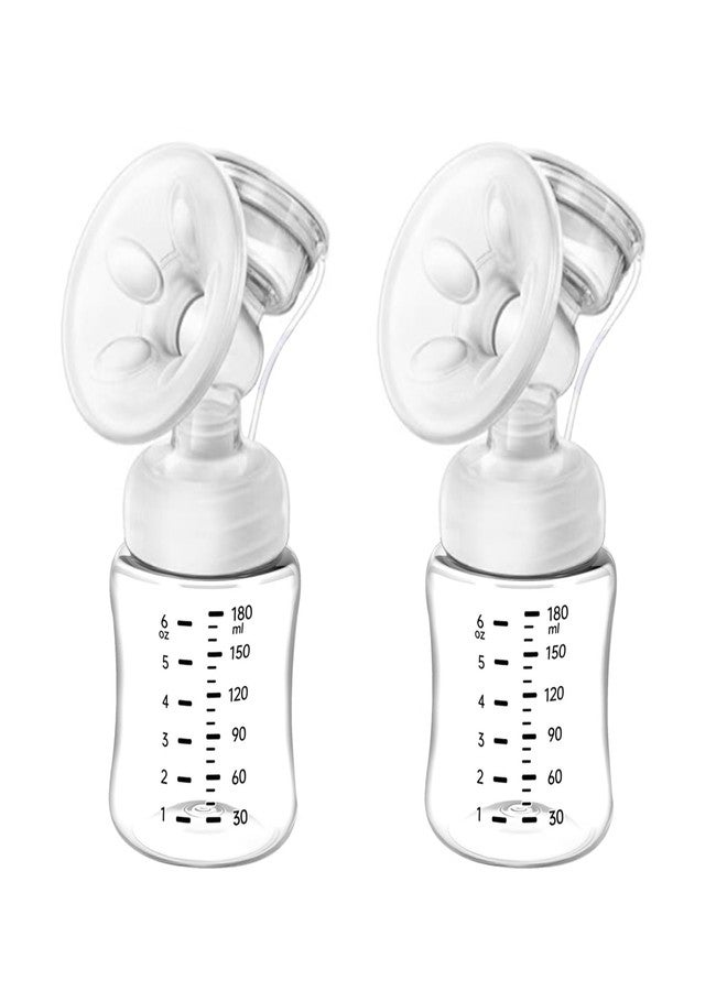 weirical Breast Pump Parts Compatible with Philips Avent Comfort Breastpump SCF332/334, Double-Side; Incl. Flange, Valve, Tube, Massage Pad, Suction Membrane,Bottle,Cap ; Not Original Avent Pump Parts. - Image 1