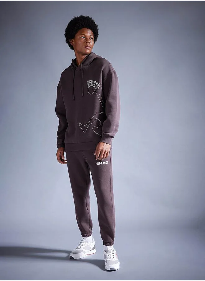 DeFacto Graphic Print Elastic Cuffed Joggers by Styli