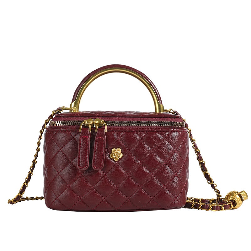 Women's Diamond Quilted Crossbody Bag 2026 - Image 5