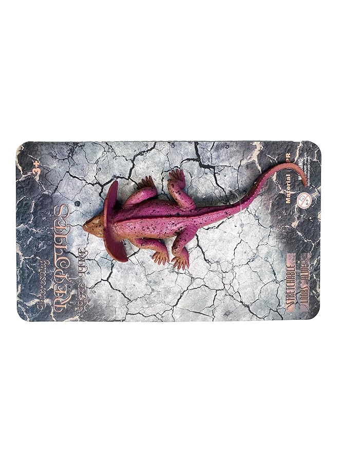 macmerise Galaxy Frilled Lizard Toy For Kids Purple - Image 1