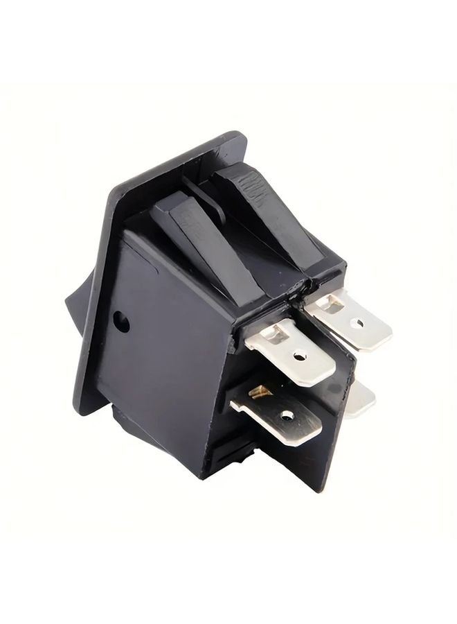 قطعتان مفتاح روكر أخضر LED لتعديل السيارات، مفتاح ضباب لوحة ملتوية، مفتاح مصباح قارب 12 فولت تيار مستمر 35 أمبير DPST 4P - Image 4