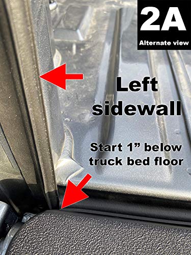 ESI ختم باب الشاحنة النهائي من ESI مع ختم مدبب متوافق مع شيفروليه سيلفرادو 1500 وسيرا 1500 من 2020 وما بعدها - Image 3