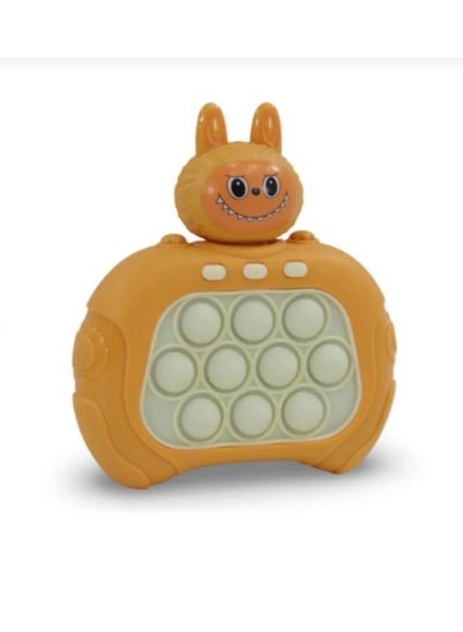 FAST Labubu Fast Push Intelligent Game - Controller Pop It Toys Handheld Game, Fast Puzzle Game Machine Bubble Pushing Toy for Stress Relief for Adults and Kids, 4 Modes - Image 1
