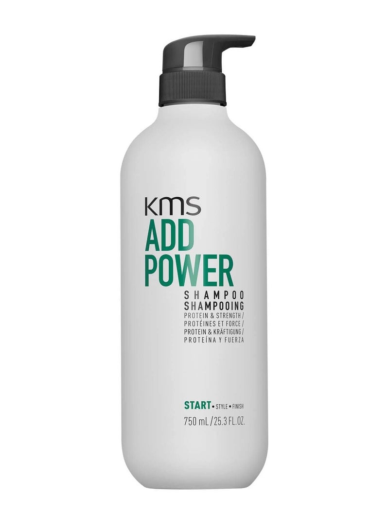KMS ADDPOWER Shampoo for Fine Hair - Image 1