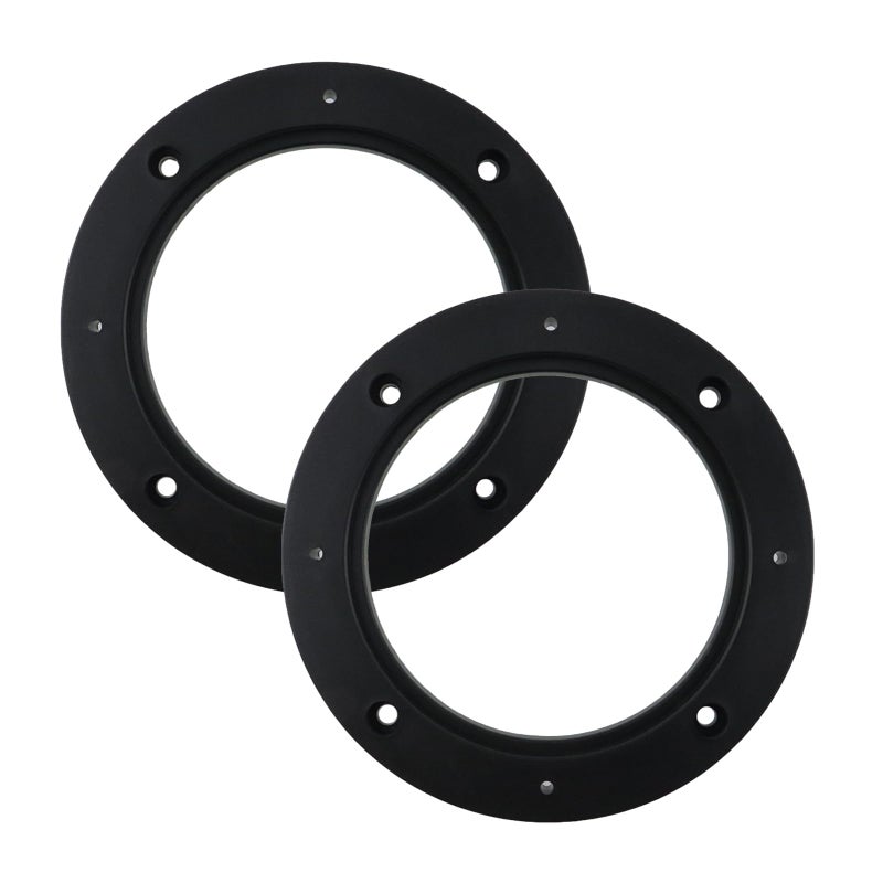 AUTUT 2 Pcs 4-inch Universal Fit ABS Car Stereo 4" Speaker Spacers, 0.4" Depth - Image 1