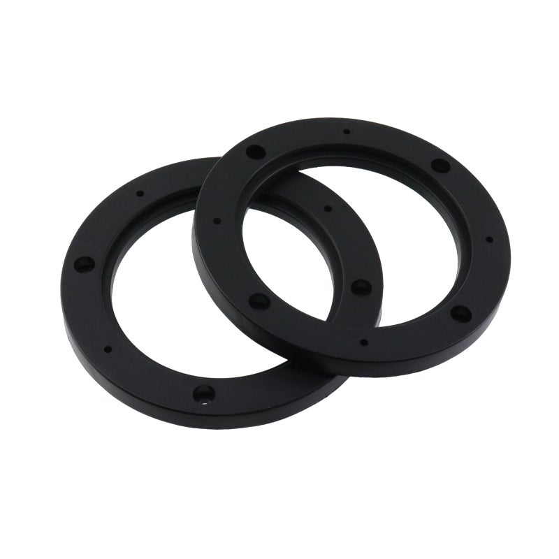 AUTUT 2 Pcs 4-inch Universal Fit ABS Car Stereo 4" Speaker Spacers, 0.4" Depth - Image 4