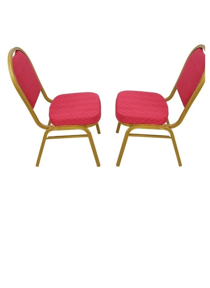 SMART HOME Chairs set consisting of 2 chairs, modern comfortable padded chair for living room, dining chair, makeup room chair, cafe chair  - Image 1