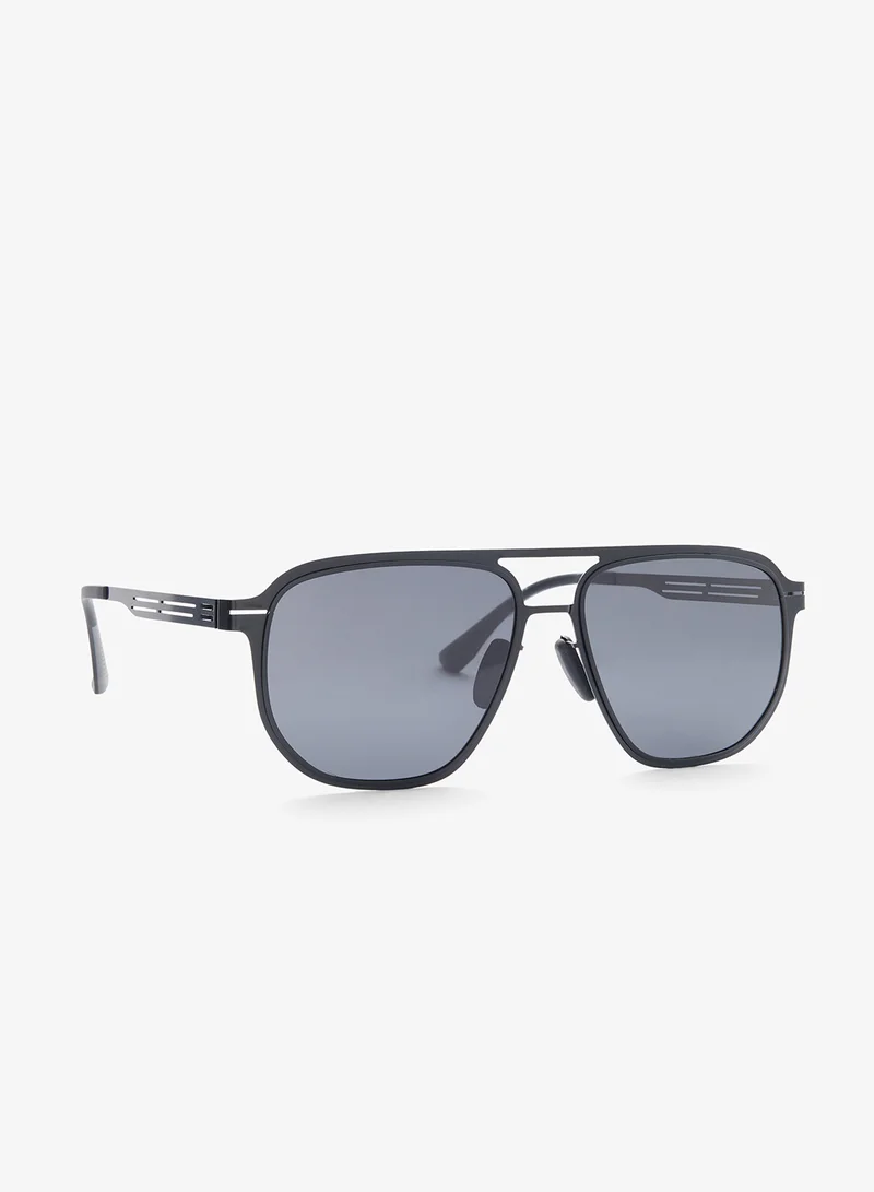 سفنتي فايف Polarized Lens Square Aviatoe Sunglasses