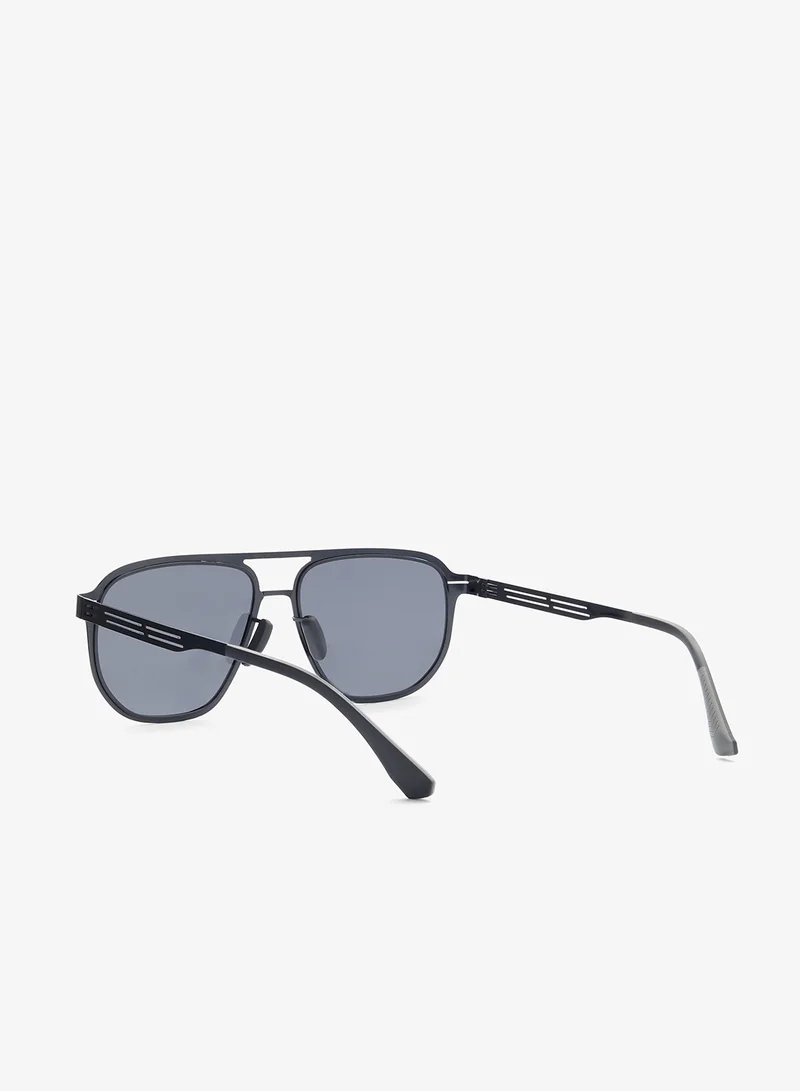 سفنتي فايف Polarized Lens Square Aviatoe Sunglasses
