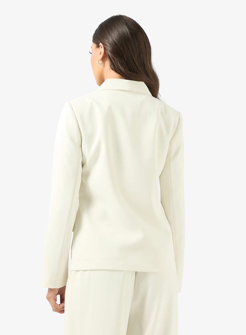 BCBG Double Breasted Shawl Collar Blazer - Image 2