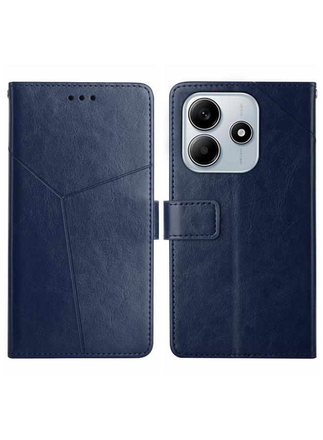 S-TOP Case For Redmi Note 14 5G Y-shaped Pattern Flip Leather Phone Case - Image 1