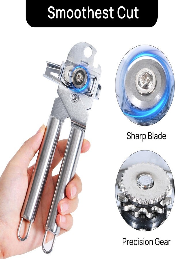 Eleckey Left handed Can Opener and Bottler Openers, Left hand Kitchen Tools Utensils for Lefty Adults/People (Metal) - Image 4