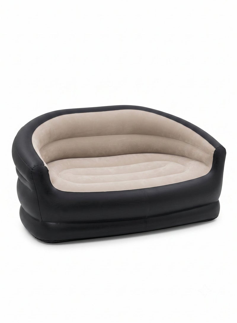 A comfortable inflatable sofa for relaxation – lightweight and easy to use indoors and outdoors. Outdoor inflatable lazy sofa, folding recliner, leisure sofa. - Image 1