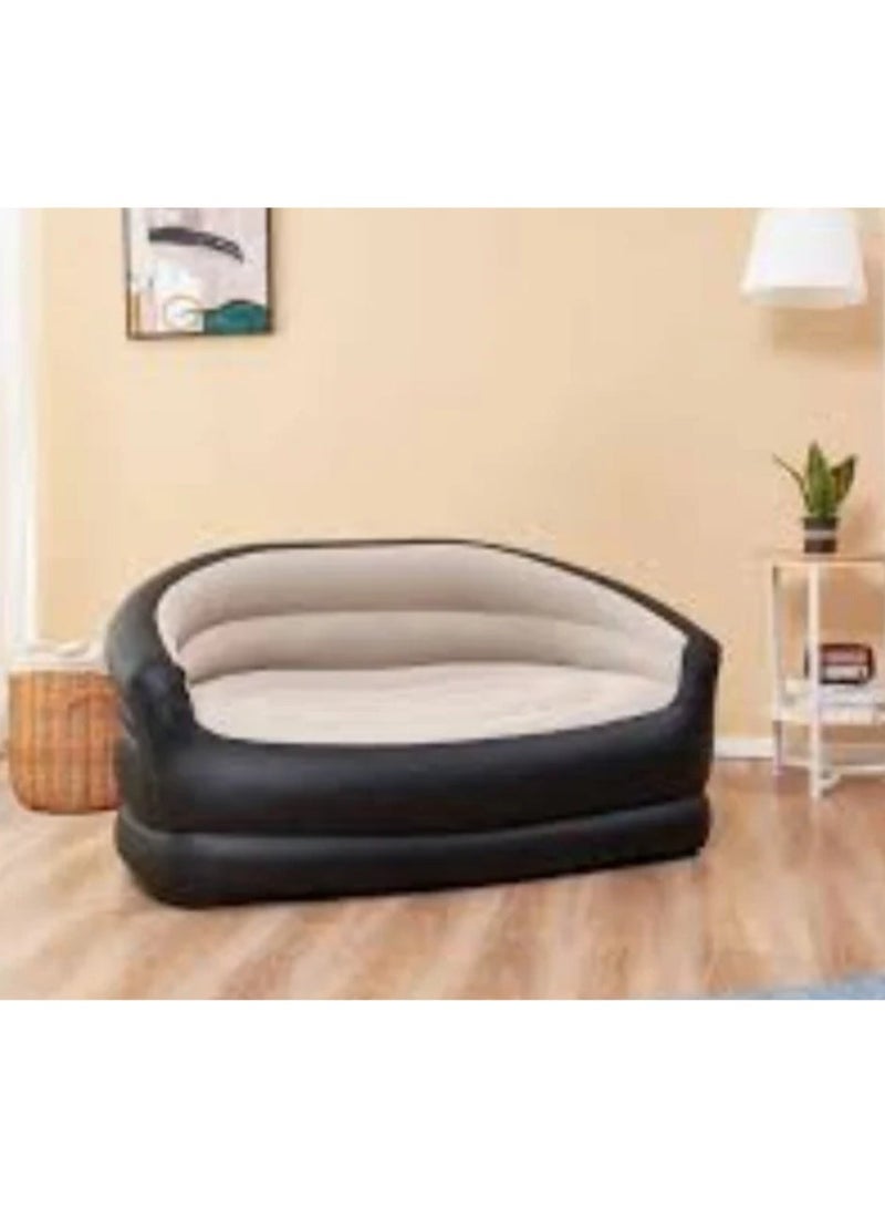 A comfortable inflatable sofa for relaxation – lightweight and easy to use indoors and outdoors. Outdoor inflatable lazy sofa, folding recliner, leisure sofa. - Image 2