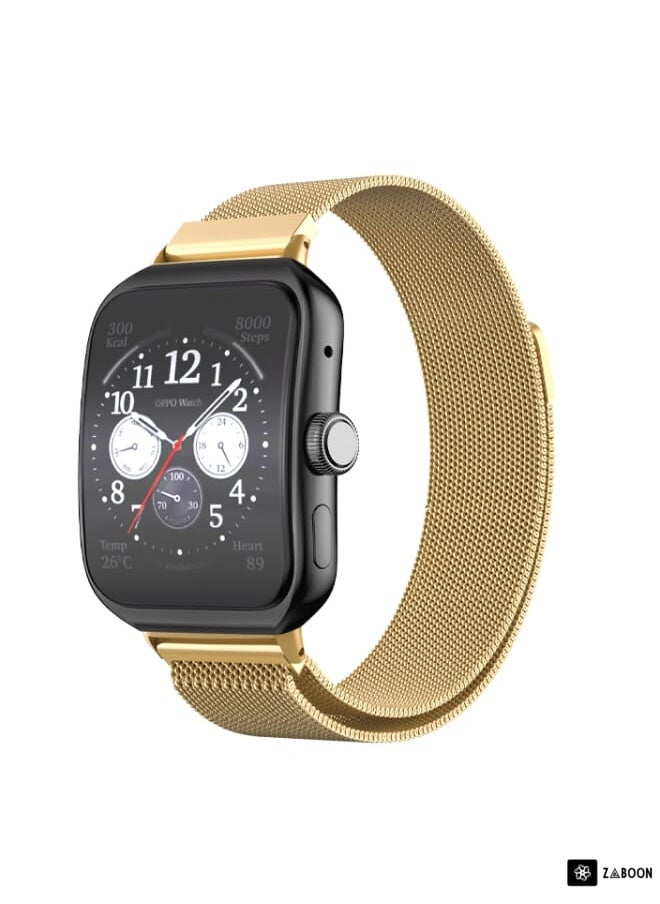 Generic - OPPO Watch 3 Pro Milanese Stainless Steel Metal Watch Band - Image 1