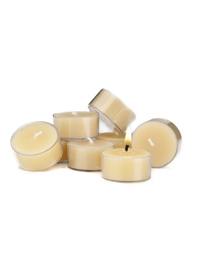 Bluecorn Beeswax Bluecorn 100% Pure Beeswax Tealight Candles | Natural Beeswax Candles, Ivory White Tea Lights Candles | Long Burn (4-5 Hours) | Soy, Paraffin, & Fragrance Free, Bulk 24-Pack | Handmade in Colorado  - Image 5
