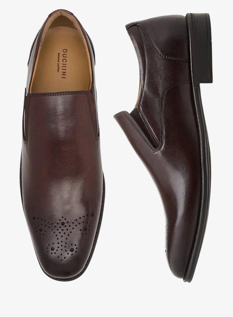 دوتشيني لوفرز رجالي بنقشة جلد الثعبان - Image 3