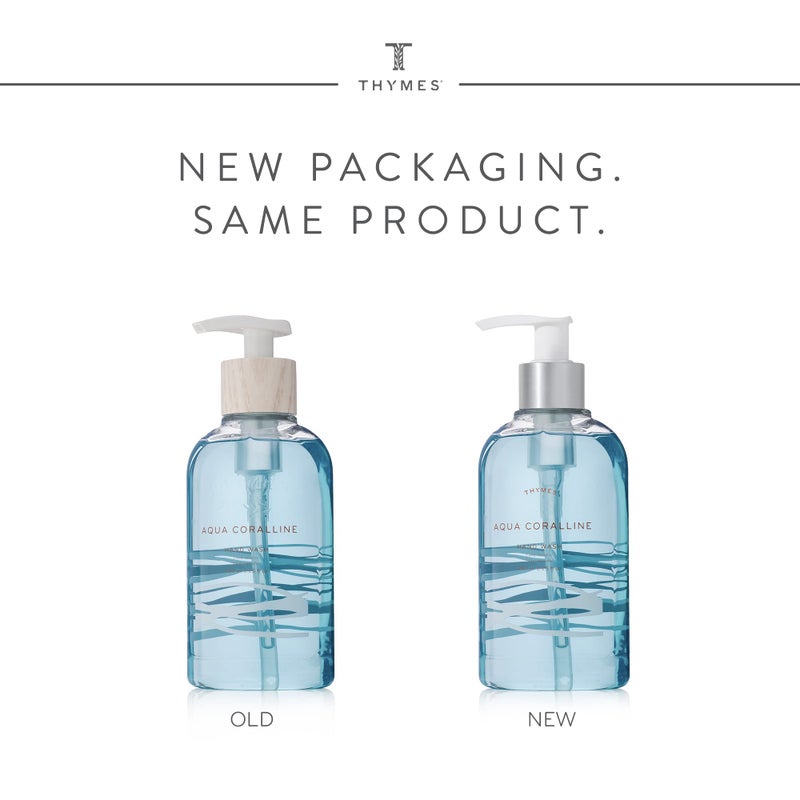 Thymes Moisturizing Hand Wash Soap with Pump - Luxury Hand Soap Gently Cleanses & Moisturizes - Skin Care with Glycerin & Olive Oil - Herbaceous, Fresh Fragrance (Olive Leaf, 8.25 oz) - Image 2