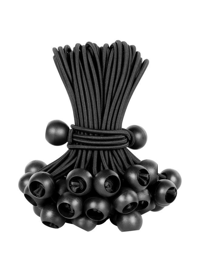 Kinzomor 50 PCS 6 Inch Bungee Cords with Balls, Heavy Duty UV Resistant Bungie Cord Balls for Camping, Shelter, Cargo, Tent Poles - Image 1