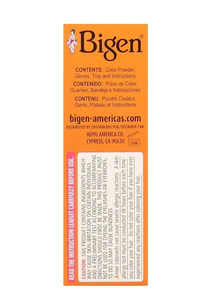 بايجن بيجين صبغة شعر بودرة دائمة، بورجندي غامق، 6 جم - Image 2